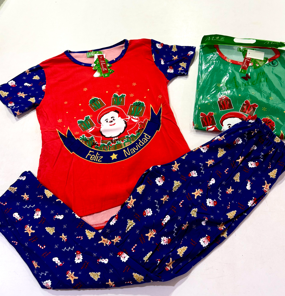 (COMBO) Pijamas Navideña mono importada