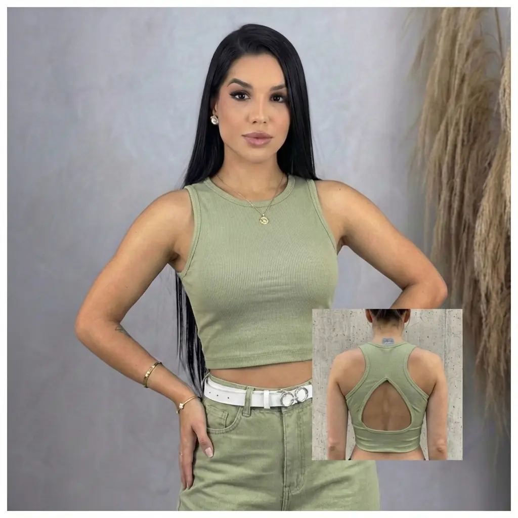 Crop tops importado Hueco