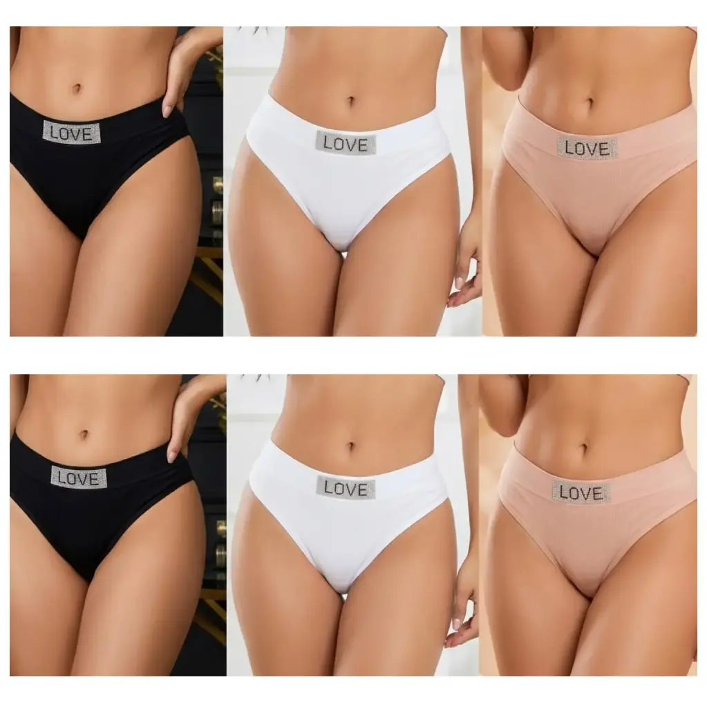 (DOCENA) Pantys B040083 importado Algodon