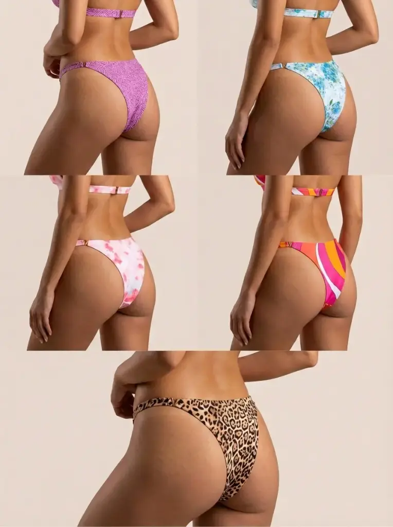 (Docena) Pantys tela licra est lovely 722p