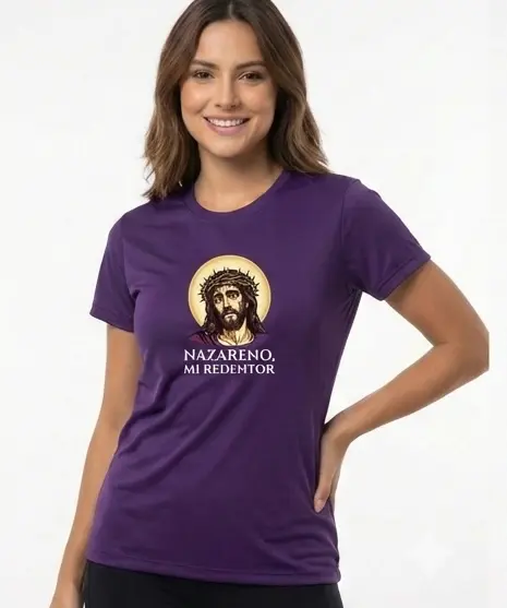 Blusas Nazareno Dtf dama 