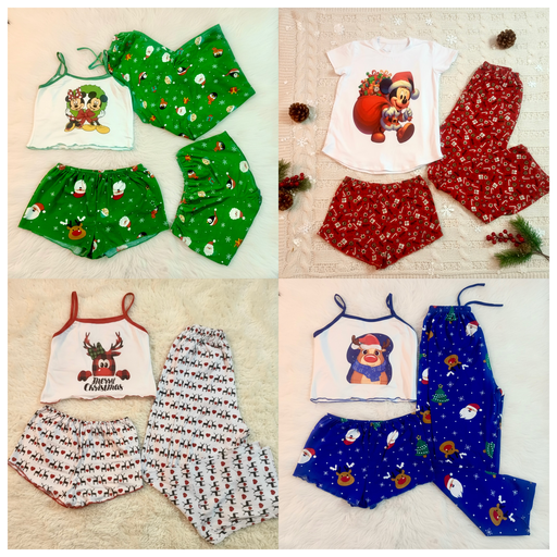 COMBO PIJAMA 3 PIEZAS Navideña