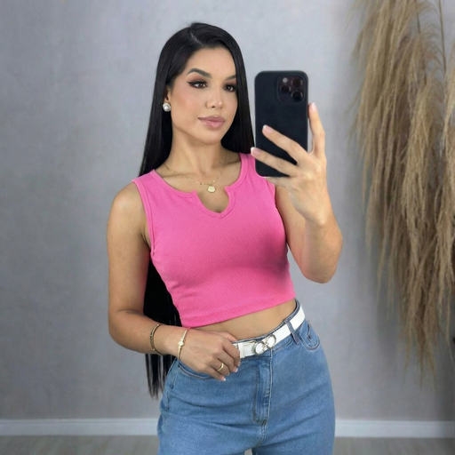 Crop tops Importado Abertura V