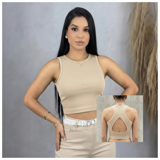 Crop tops importado Hueco