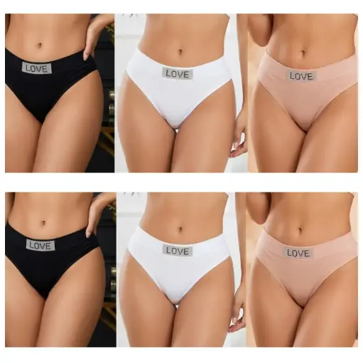 (DOCENA) Pantys B040083 importado Algodon