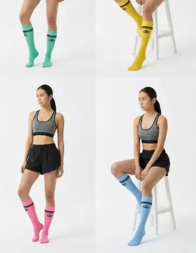 (Docena) Medias de paño alo colores